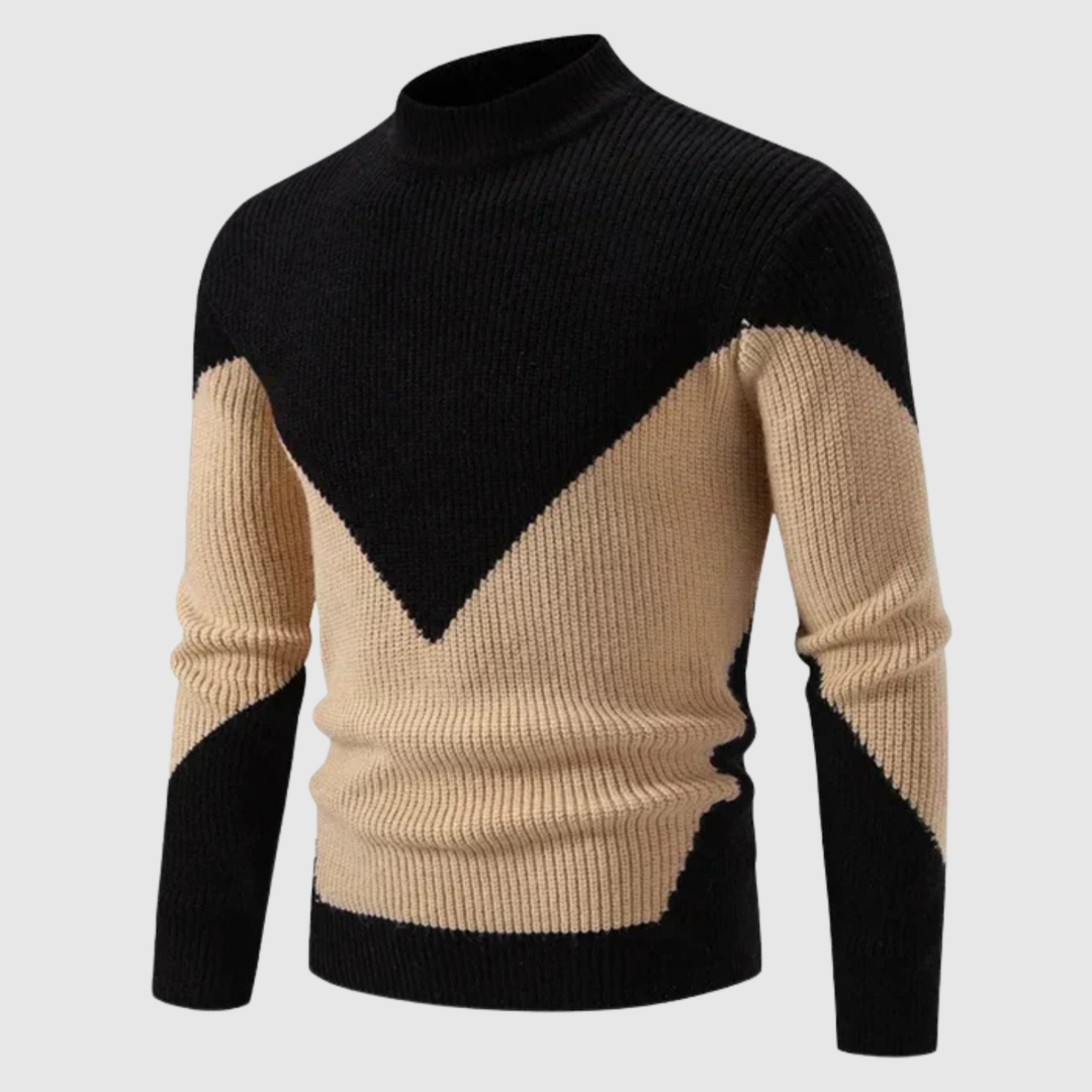 Daniel – Blouse avec un motif géométrique moderne