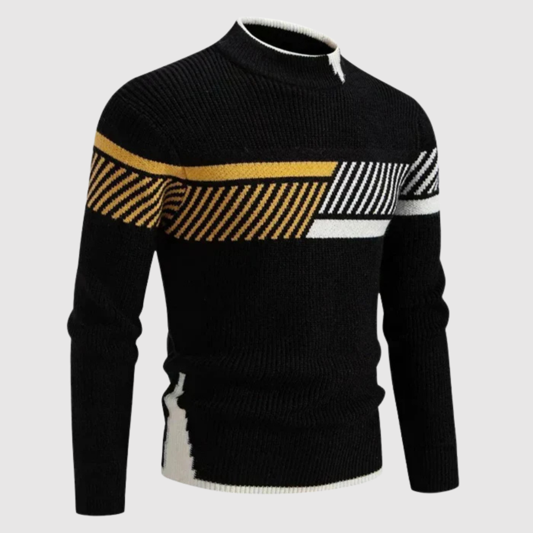 Daniel – Blouse avec un motif géométrique moderne