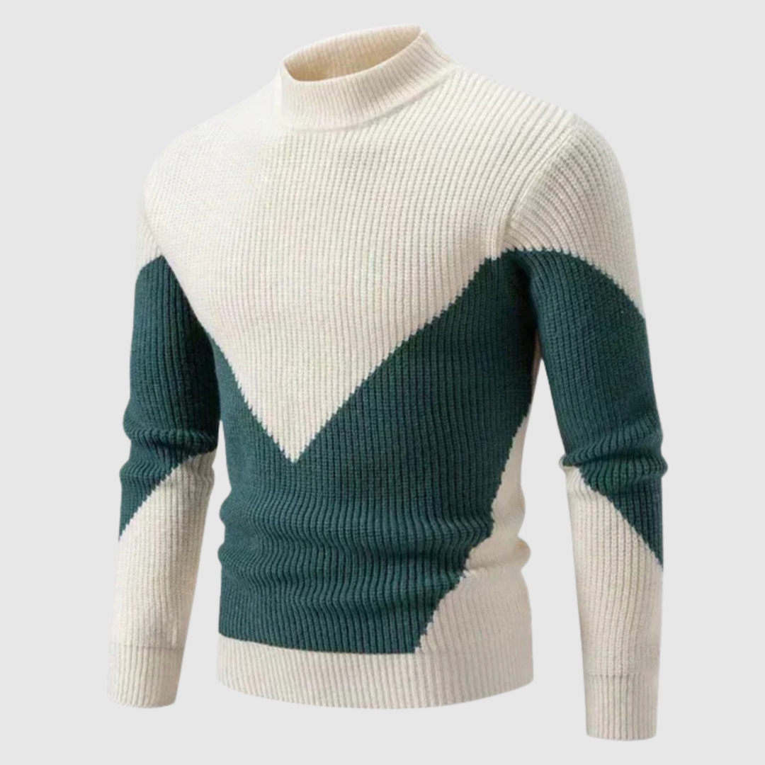 Daniel – Blouse avec un motif géométrique moderne