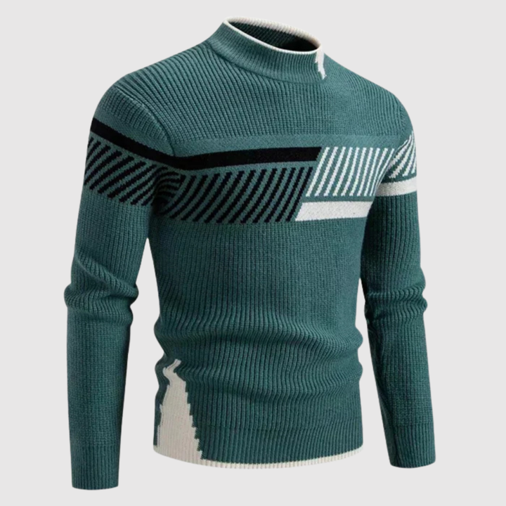 Daniel – Blouse avec un motif géométrique moderne