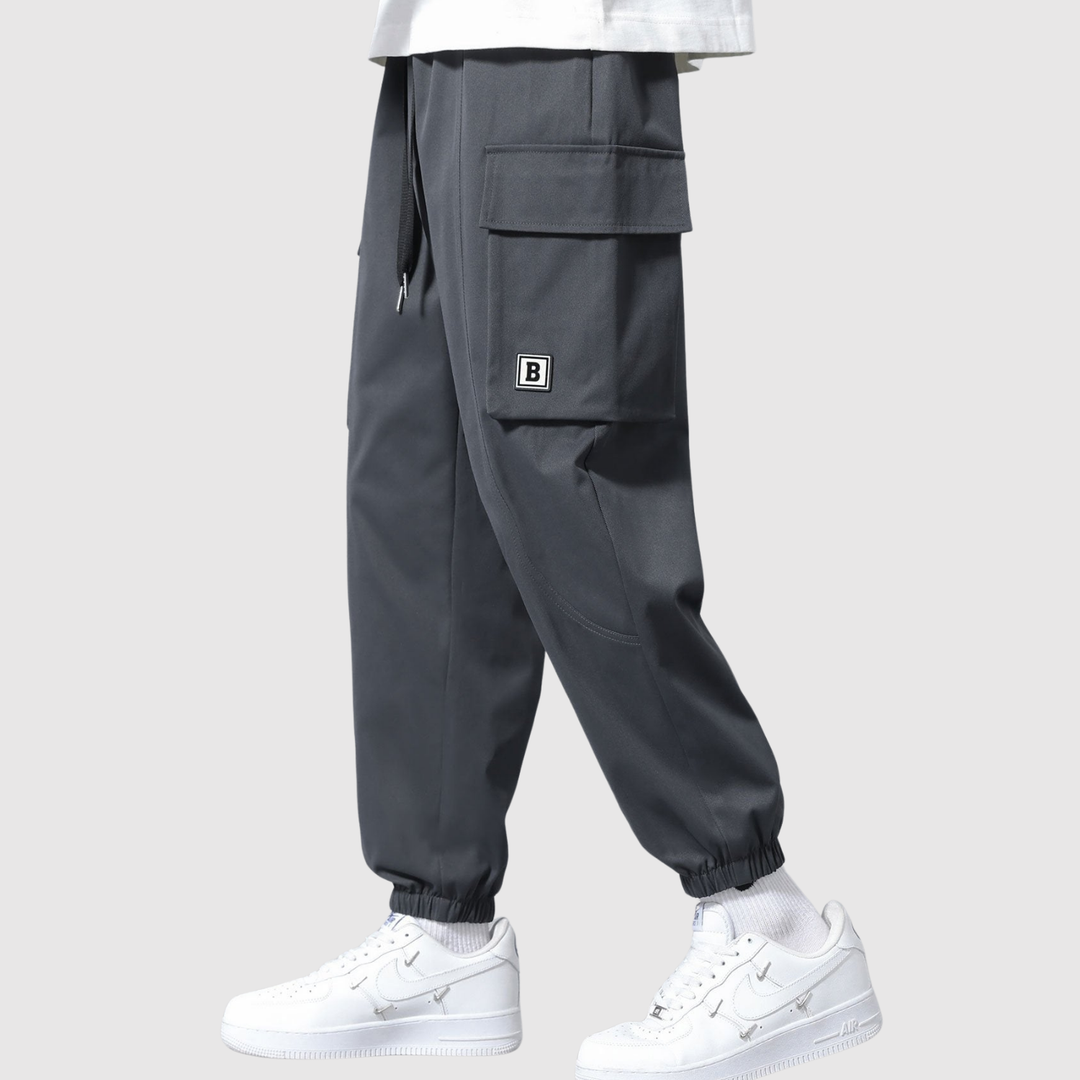 Mathis – Pantalons cargo d'été avec fonction de protection contre le vent