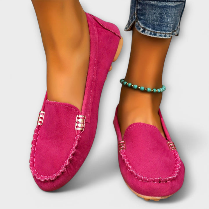 Bertlinde - Mocassins turquoise