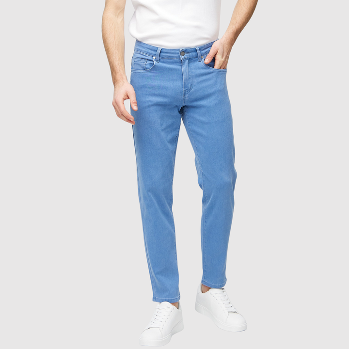 Bruno - Jeans bleu clair à coupe régulière