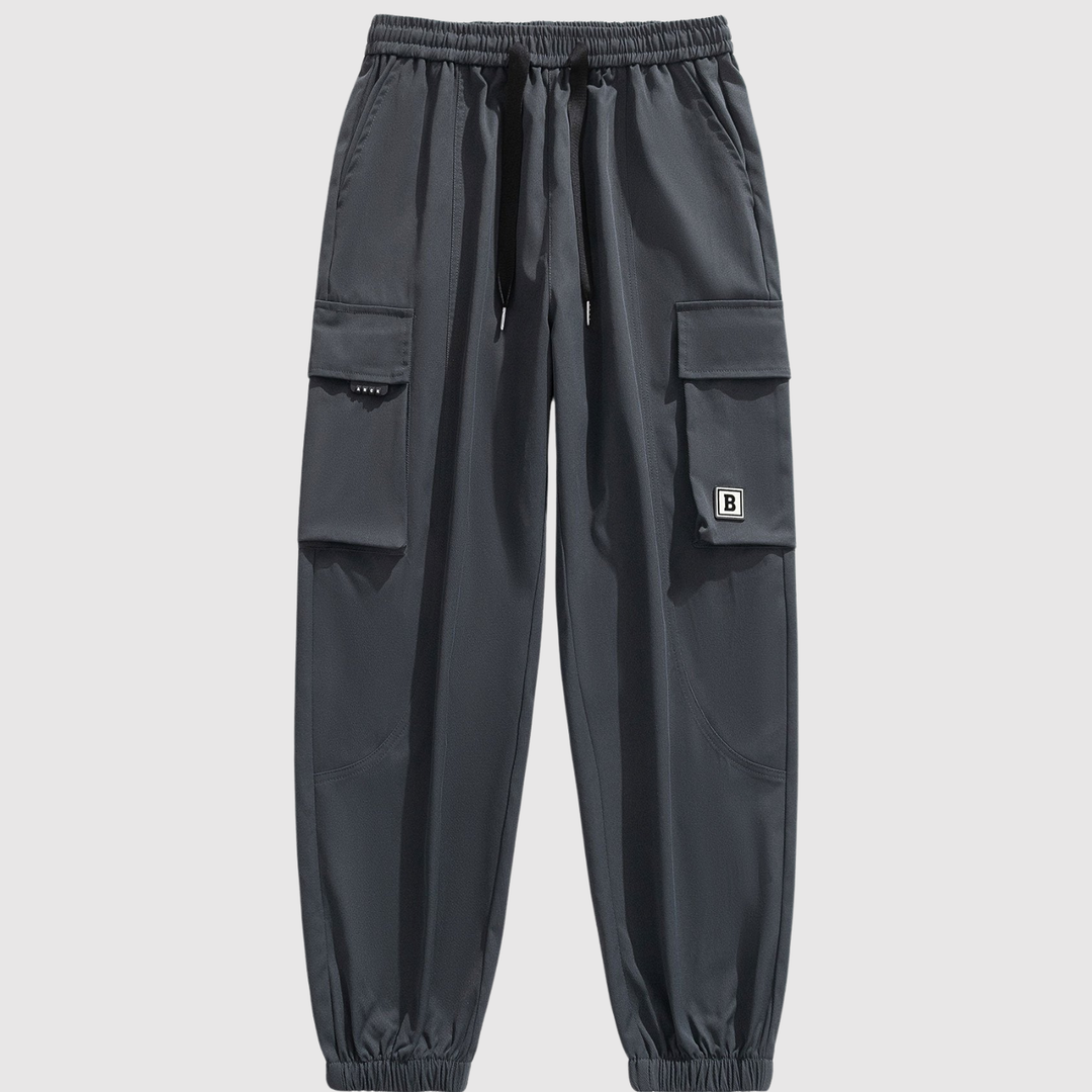 Mathis – Pantalons cargo d'été avec fonction de protection contre le vent