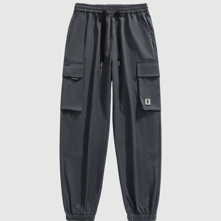 Mathis – Pantalons cargo d'été avec fonction de protection contre le vent