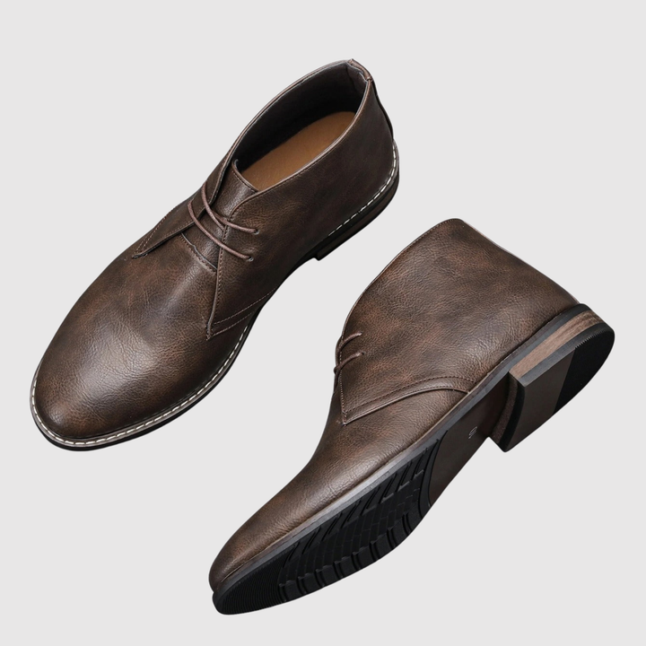 Viktor – Bottes Chukka classiques en cuir