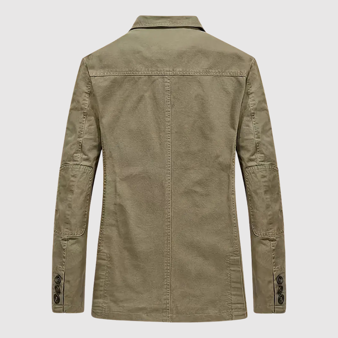 Šimon – Veste en coton à coupe classique
