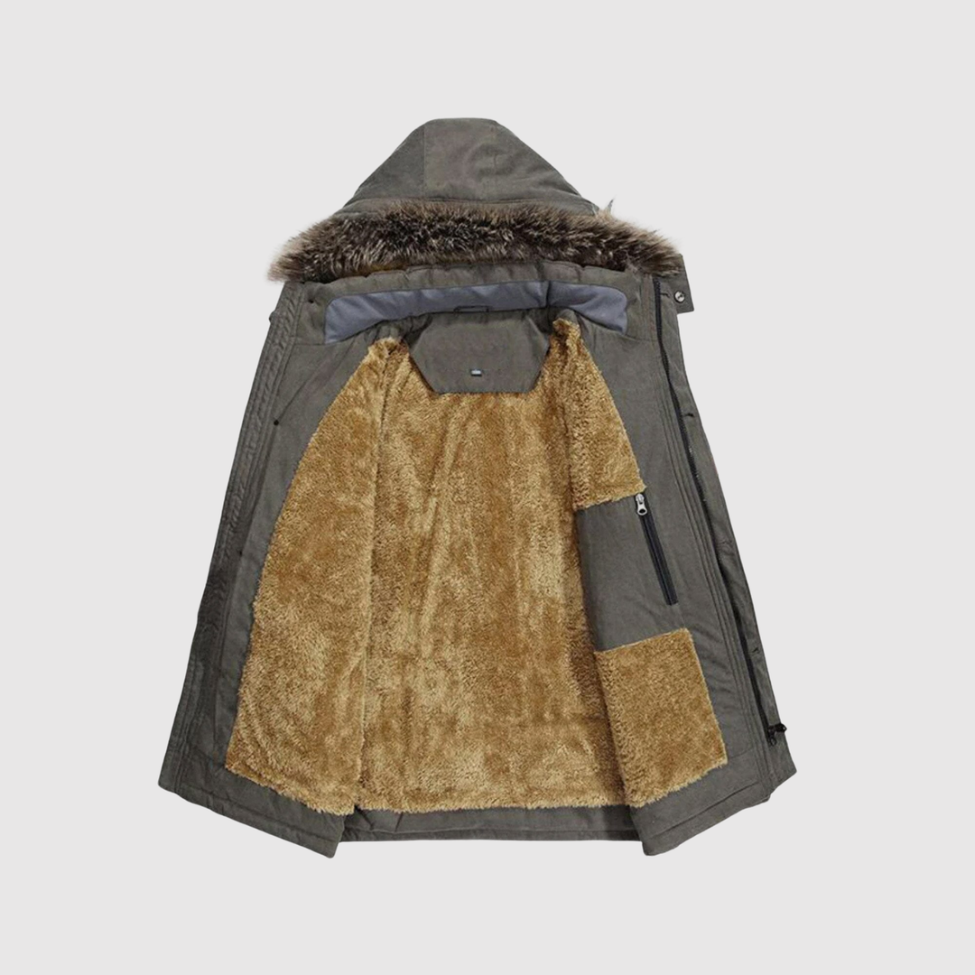 Marek – Veste d'hiver Nordic Parka avec isolation synthétique