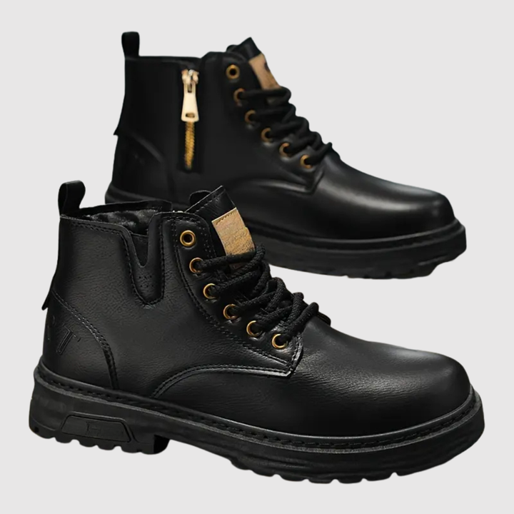 Oskar - Chaussures en cuir pour hommes avec semelle durable