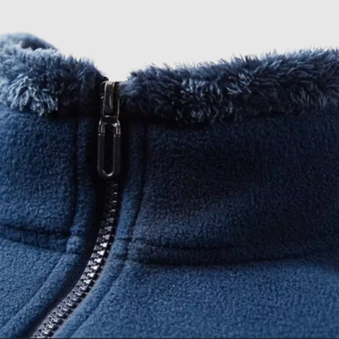 Marek – Veste d'hiver en velours avec doublure douce