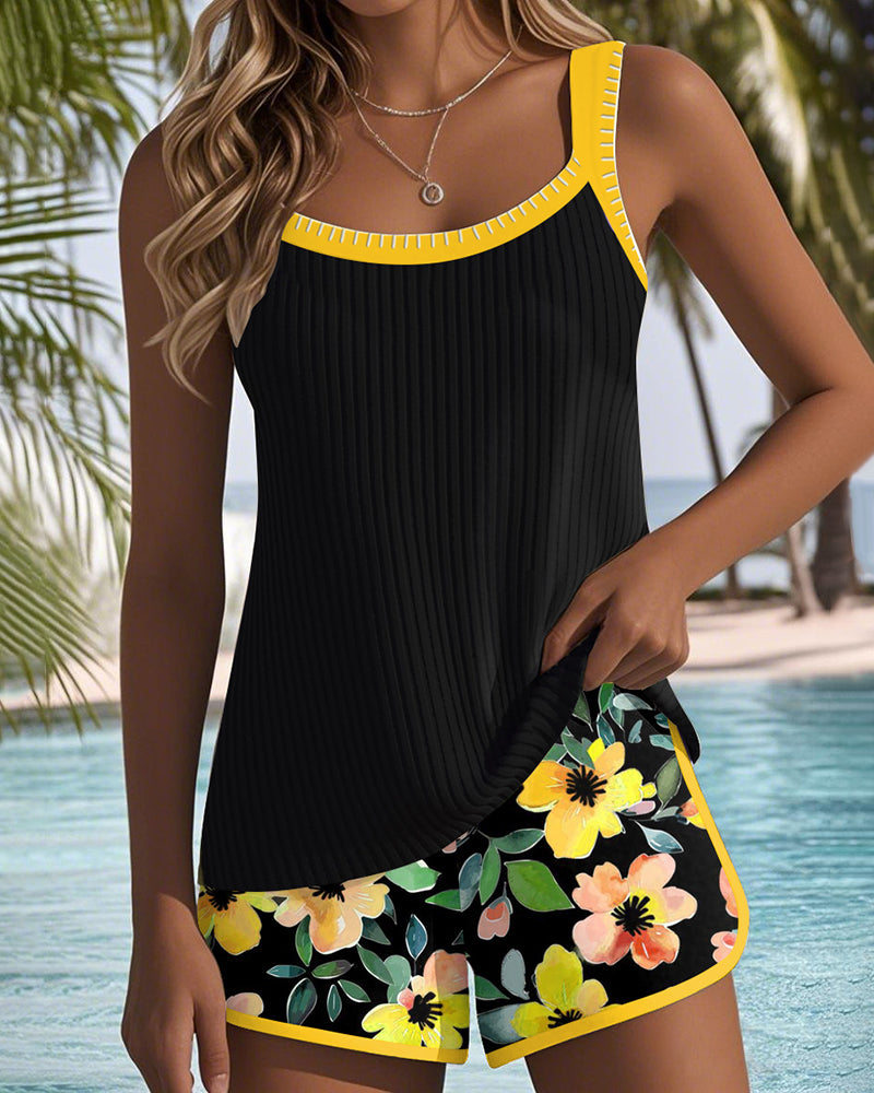 Leontien - Élégant tankini deux pièces