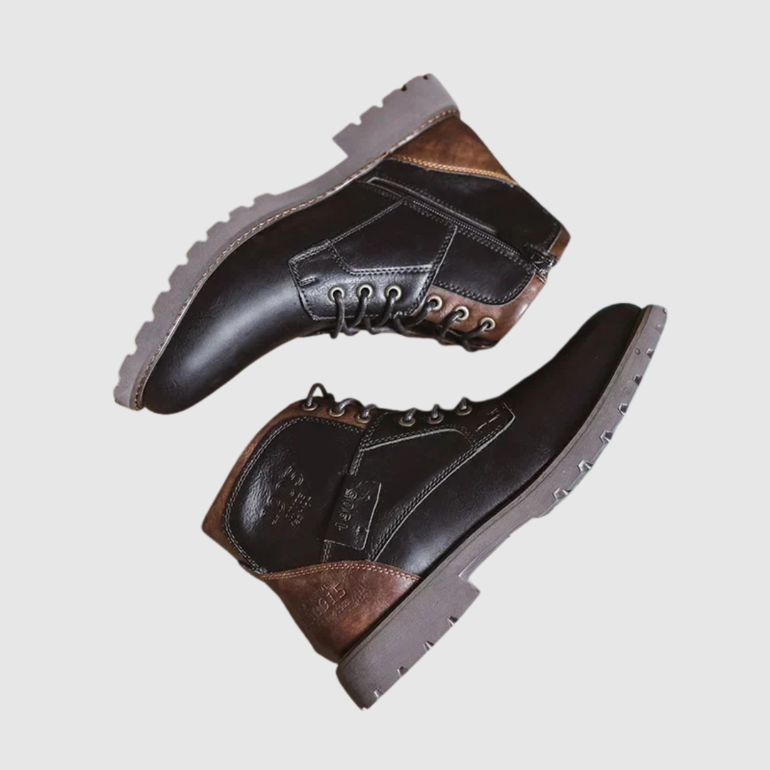Oskar - Bottes d'hiver classiques avec semelle antidérapante
