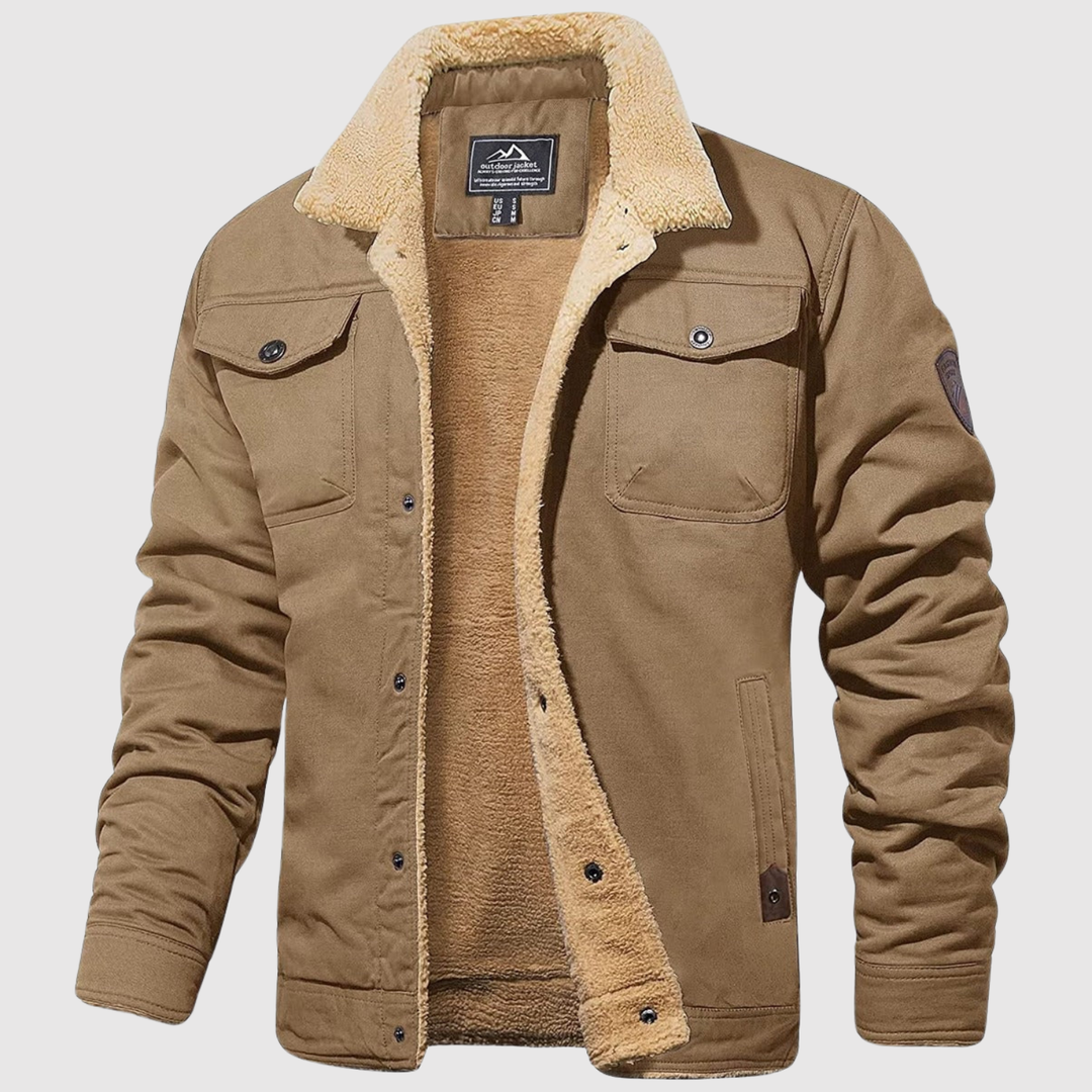 Marek - Vestes pour hommes chaudes avec doublure en peluche