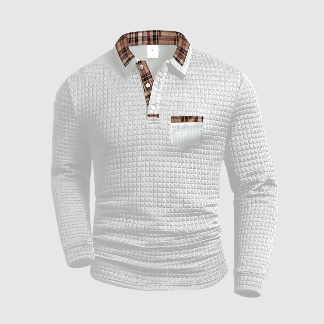 Lucas - Chemise élégante pour homme avec col et design stylé
