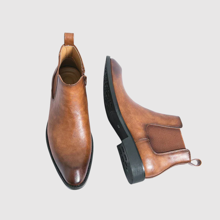 Oskar – Bottes Chelsea en cuir au design intemporel