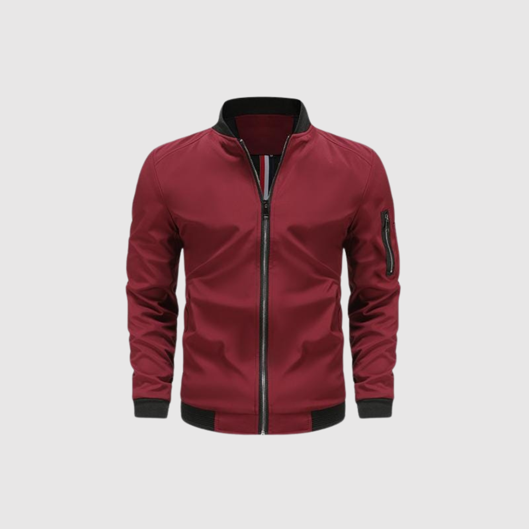 Šimon – Veste pour homme avec fermeture éclair et design sportivo-élegant