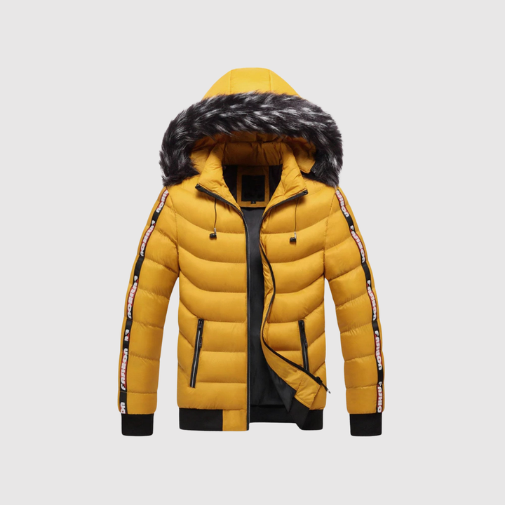 Marek – Veste d'hiver en duvet avec capuche