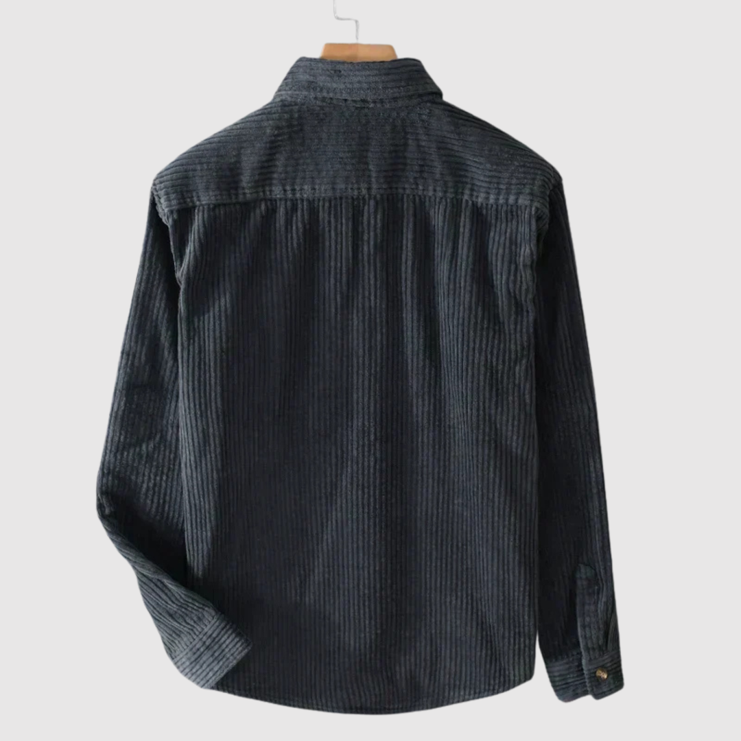 Šimon - Chemise en velours au design classique
