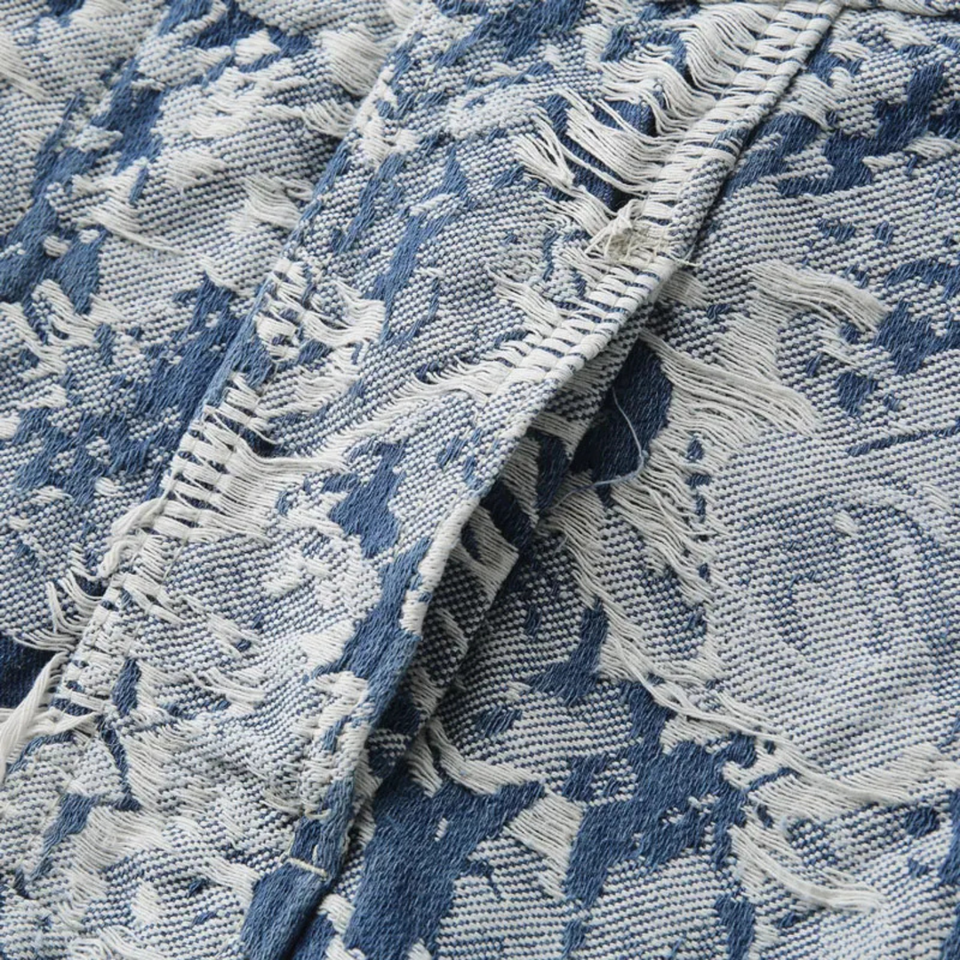 Šimon – Veste en tissu jacquard à coupe décontractée et détails texturés