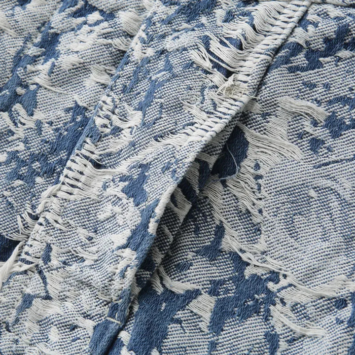 Šimon – Veste en tissu jacquard à coupe décontractée et détails texturés