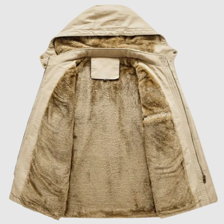 Marek – Veste d'hiver élégante avec doublure en laine