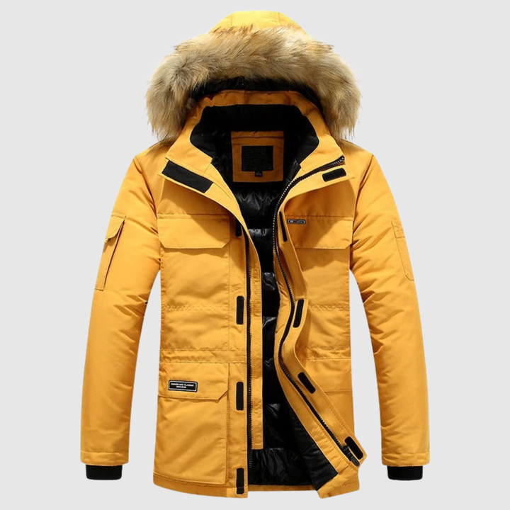 Marek – Veste d'hiver avec capuche en duvet et coupe élégante