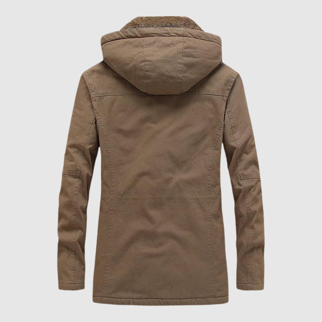 Marek – Veste d'hiver avec doublure et capuche moderne