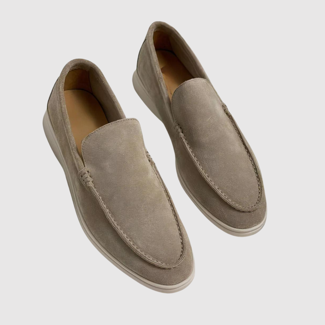 Oskar – Mocassins en Daim avec Légèreté Éternelle