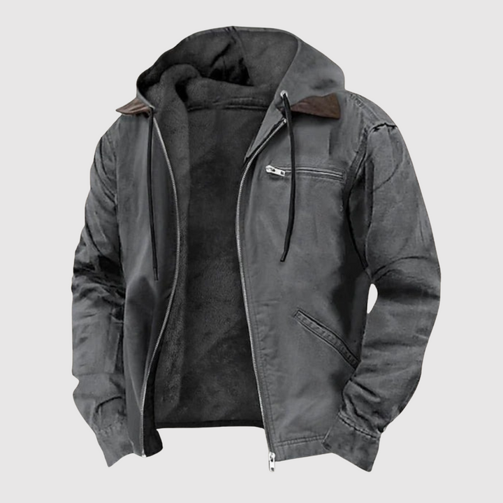 Marek - Veste bomber pour homme avec capuche
