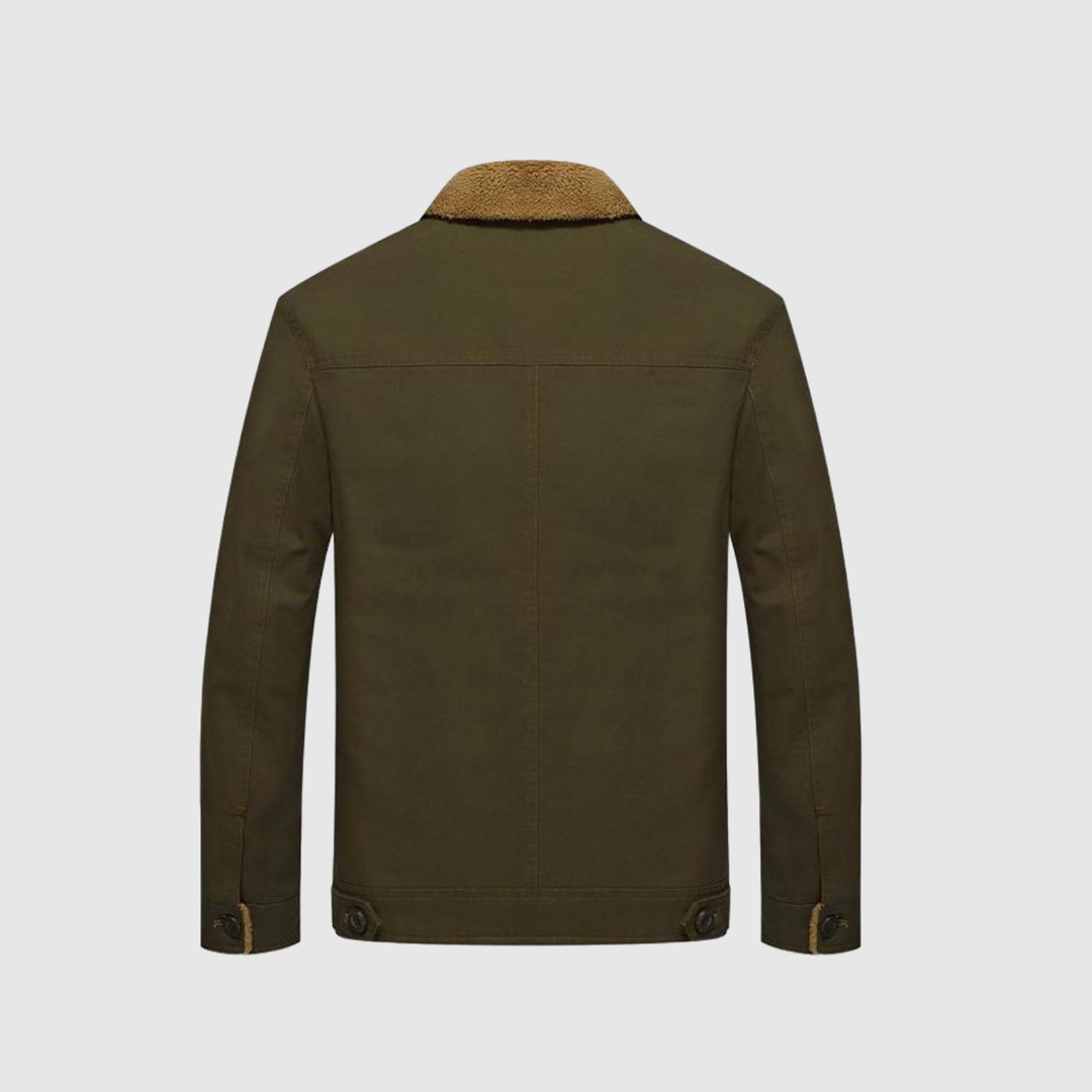 Marek – Veste avec doublure en fausse fourrure