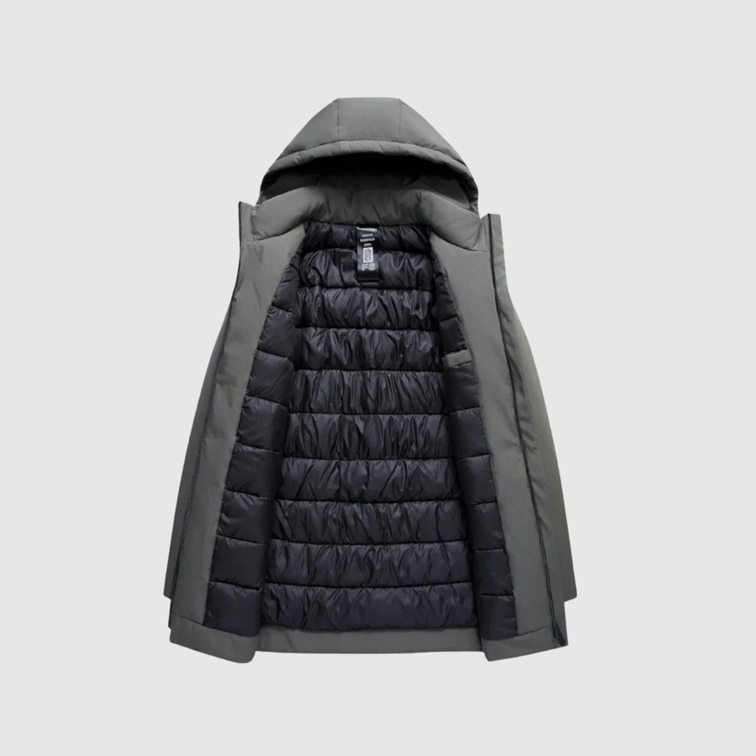 Marek – Manteau d'hiver élégant avec capuche