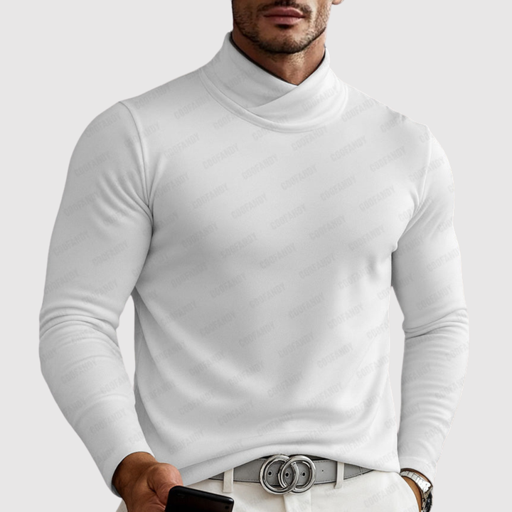 Lucas – Pull classique à col roulé