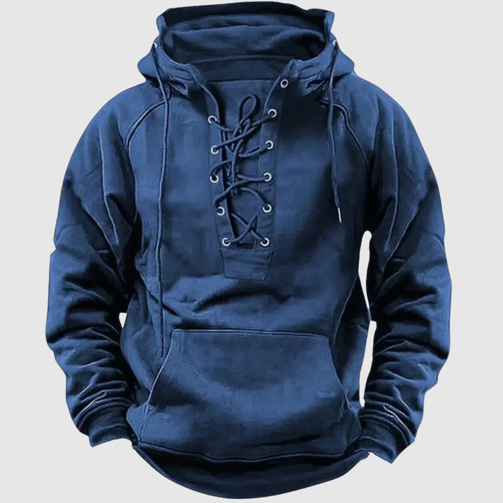Daniel - Sweat à capuche avec détails en cordons pour hommes