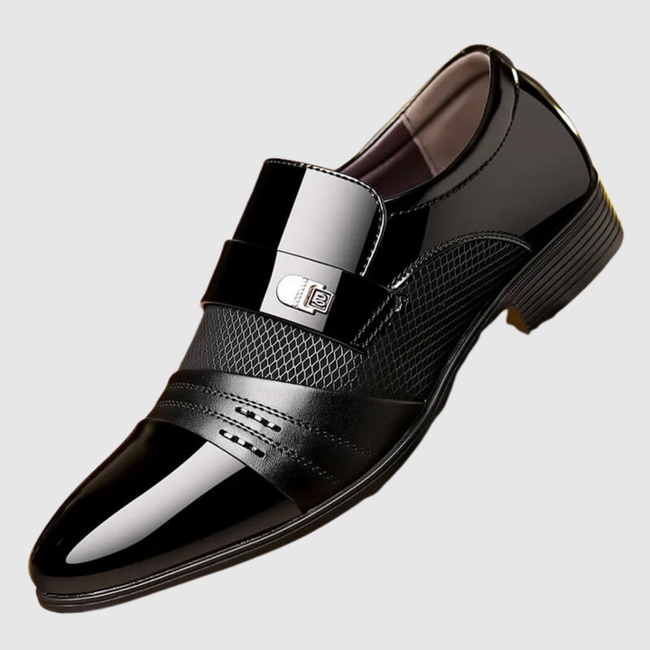 Viktor – Chaussures en cuir élégantes pour hommes avec des détails