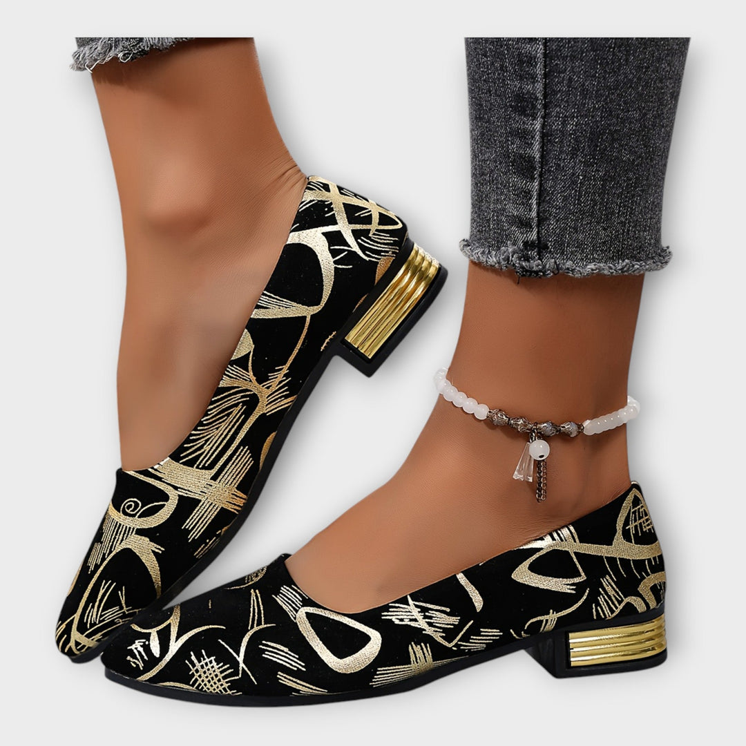 Ballerines Élégantes avec Détails Sophistiqués