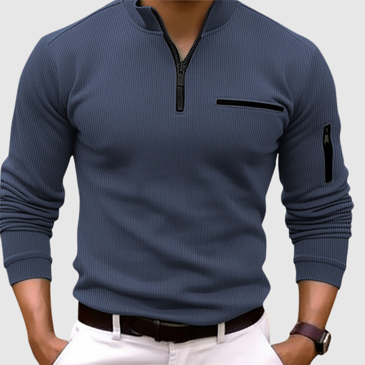 Lucas - Sweat à capuche moderne pour homme avec manches longues