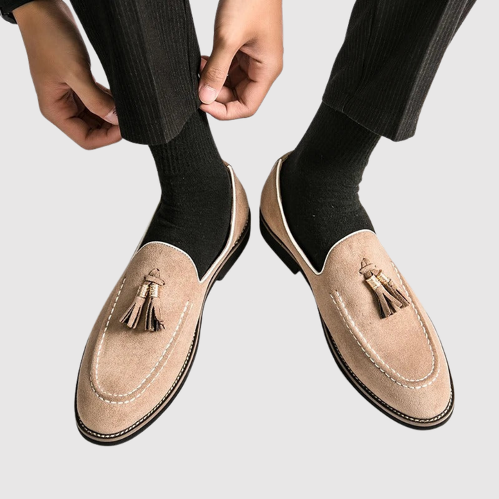 Viktor – Mocassins de luxe avec boucle en métal