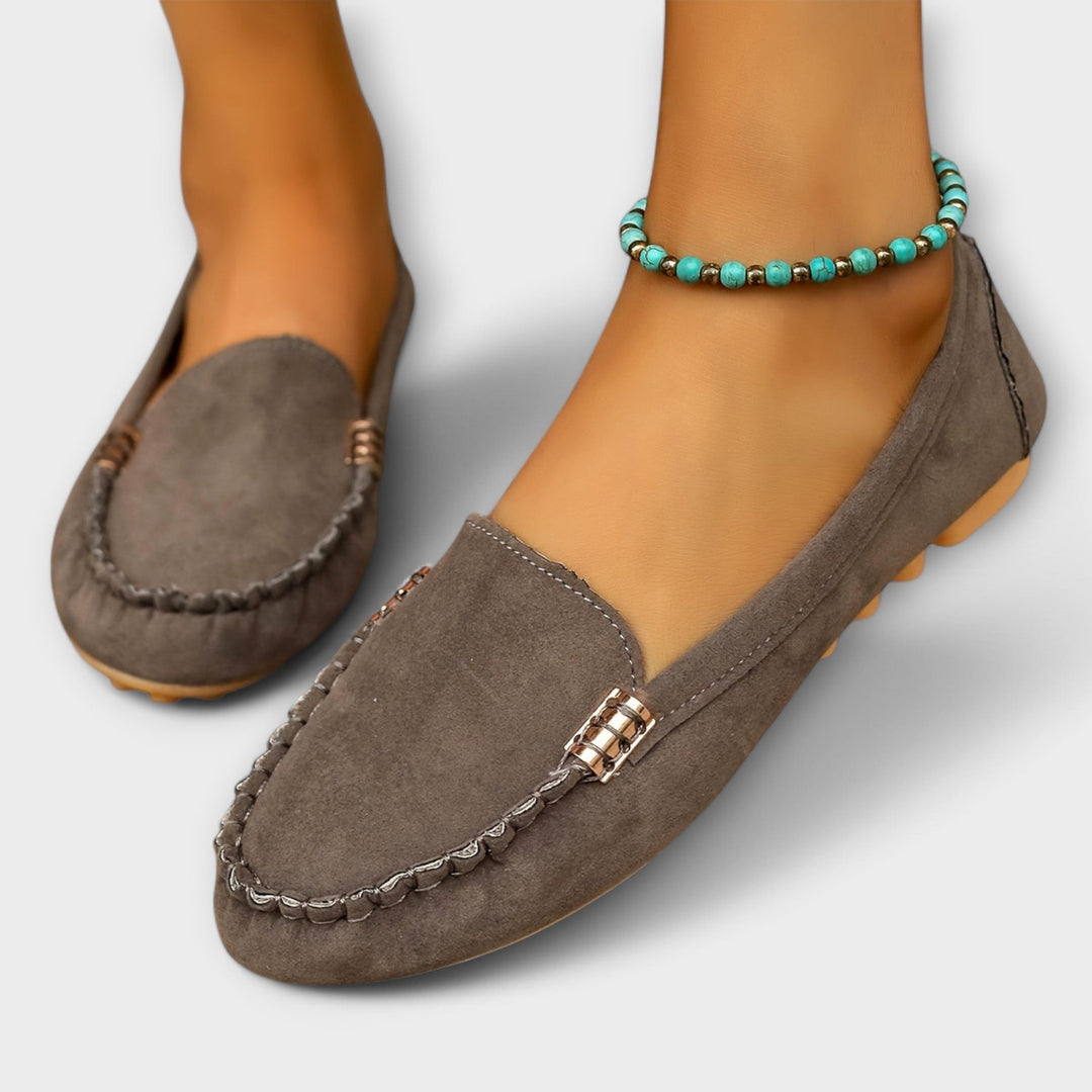 Bertlinde - Mocassins turquoise