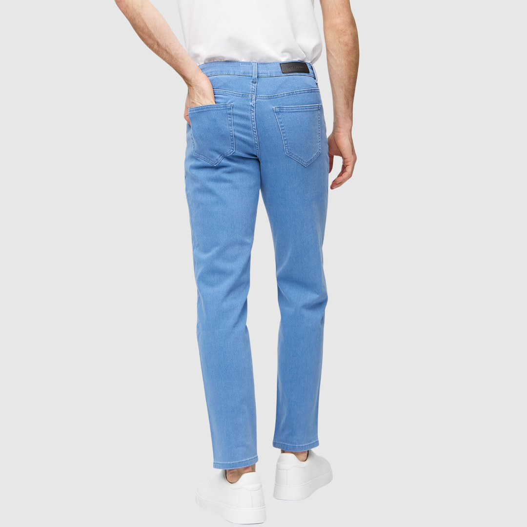 Bruno - Jeans bleu clair à coupe régulière