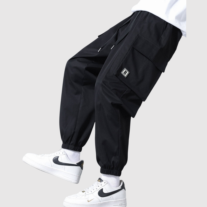 Mathis – Pantalons cargo d'été avec fonction de protection contre le vent