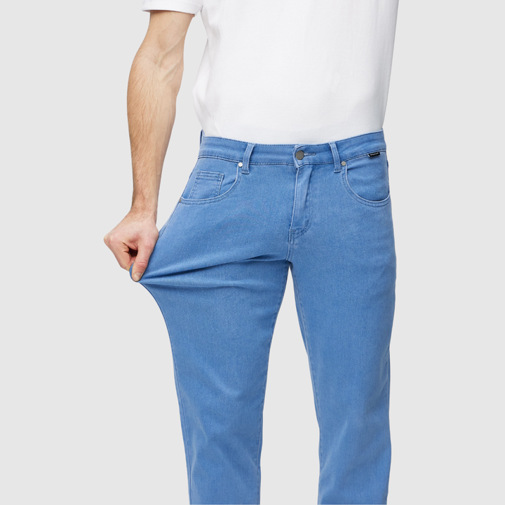 Bruno - Jeans bleu clair à coupe régulière
