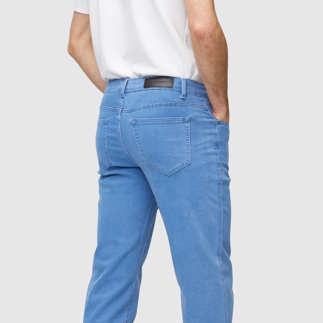 Bruno - Jeans bleu clair à coupe régulière