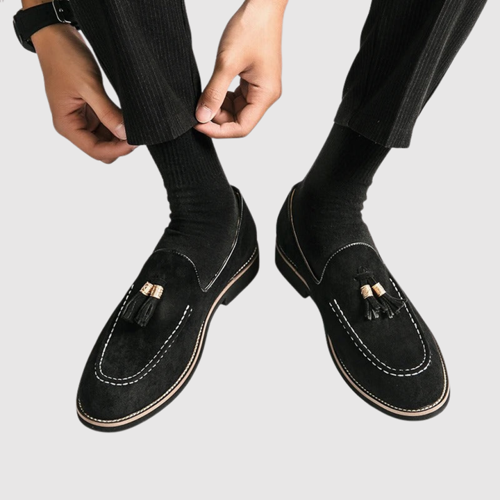 Viktor – Mocassins de luxe avec boucle en métal