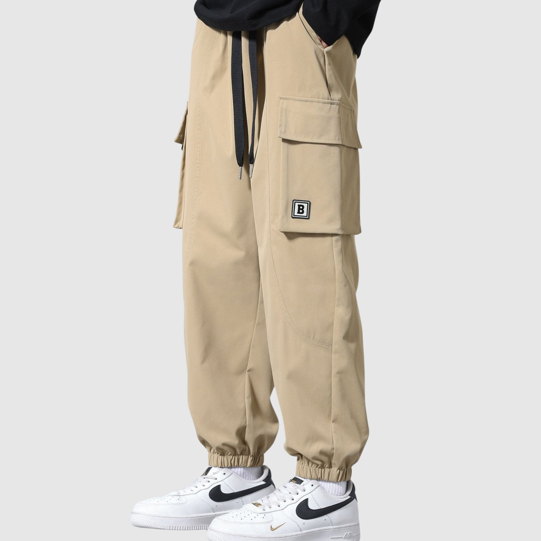 Mathis – Pantalons cargo d'été avec fonction de protection contre le vent