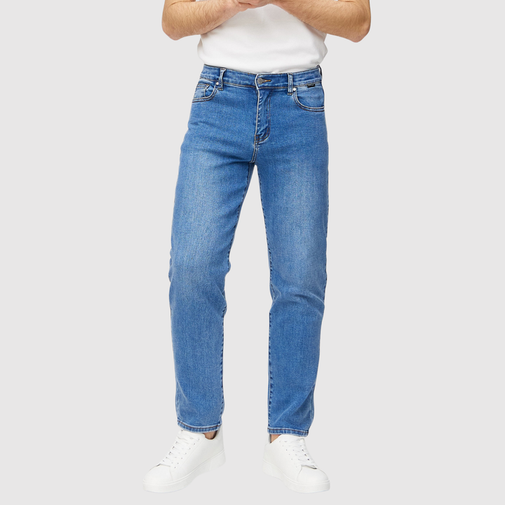 Bruno - Jeans bleus à coupe régulière