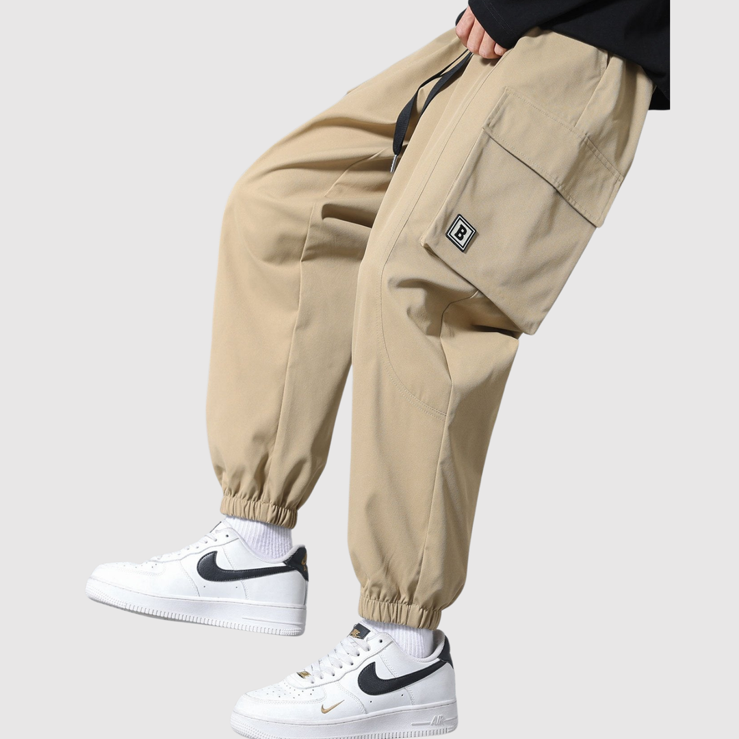 Mathis – Pantalons cargo d'été avec fonction de protection contre le vent