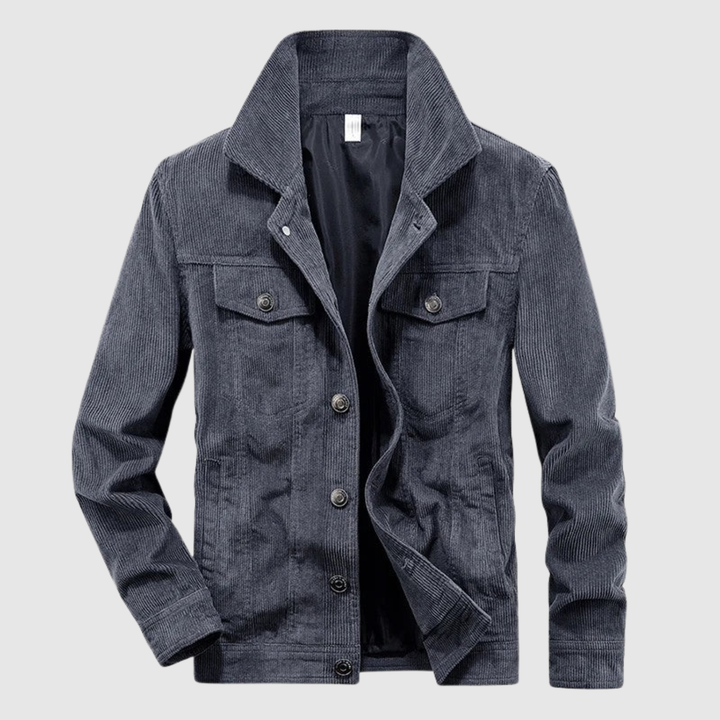 Šimon – Veste en velours classique au look vintage