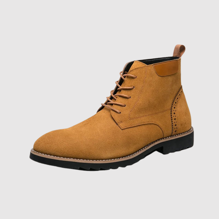 Radim – Chaussures en cuir à lacets en daim