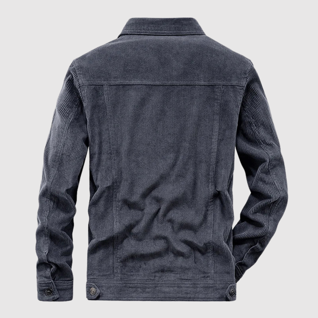 Šimon – Veste en velours classique au look vintage