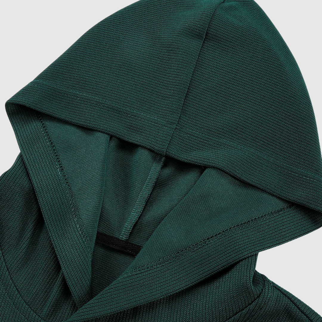 Daniel – Sweat à capuche classique en maille structurée